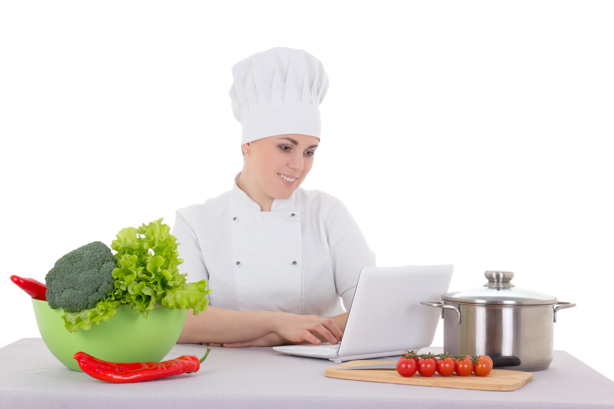 Eğitmenden canlı online yemek dersi